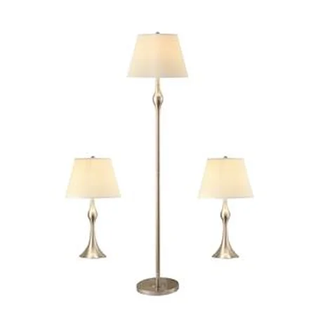Elegant 3PC Lamp Set